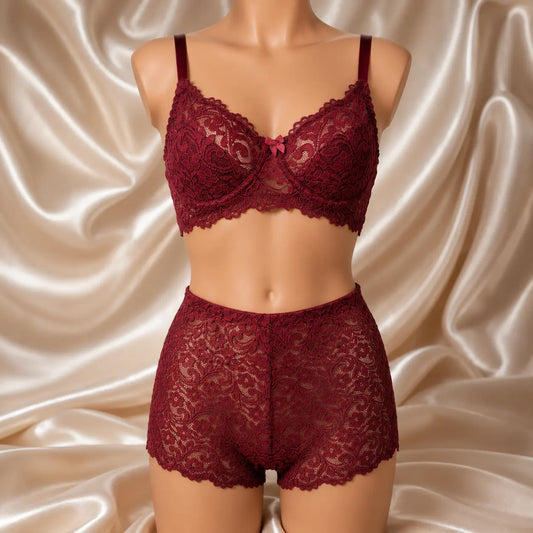 Cotton Net Bra & Panty Set for Women – Soft Comfortable Everyday Lingerie | Made in India