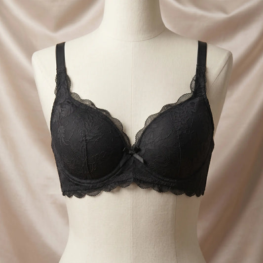 Nazneenah Soft & Light Net Bra with Silicon Support