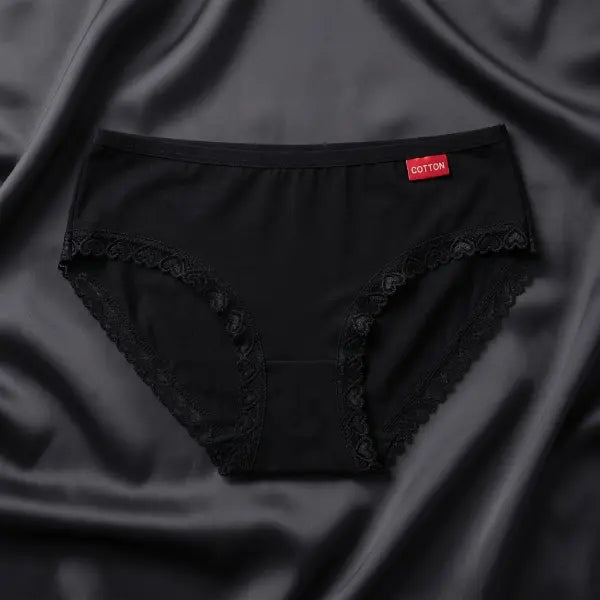 Nazneenah Daily Luxury Lace-Accent Panty (Pack of 3)