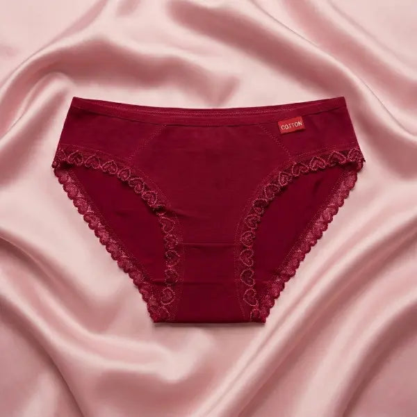 Nazneenah Daily Luxury Lace-Accent Panty (Pack of 3)