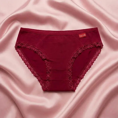 Nazneenah Daily Luxury Lace-Accent Panty (Pack of 3)