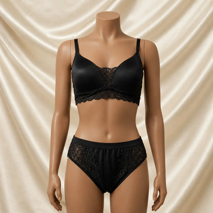 Nazneenah Bra & Panty Set for Women – Soft Comfortable Everyday Lingerie Set