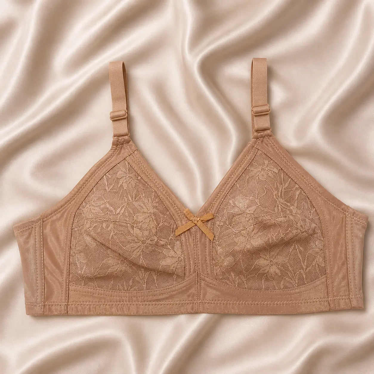 Nazneenah Soft & Light Lace Net Bra