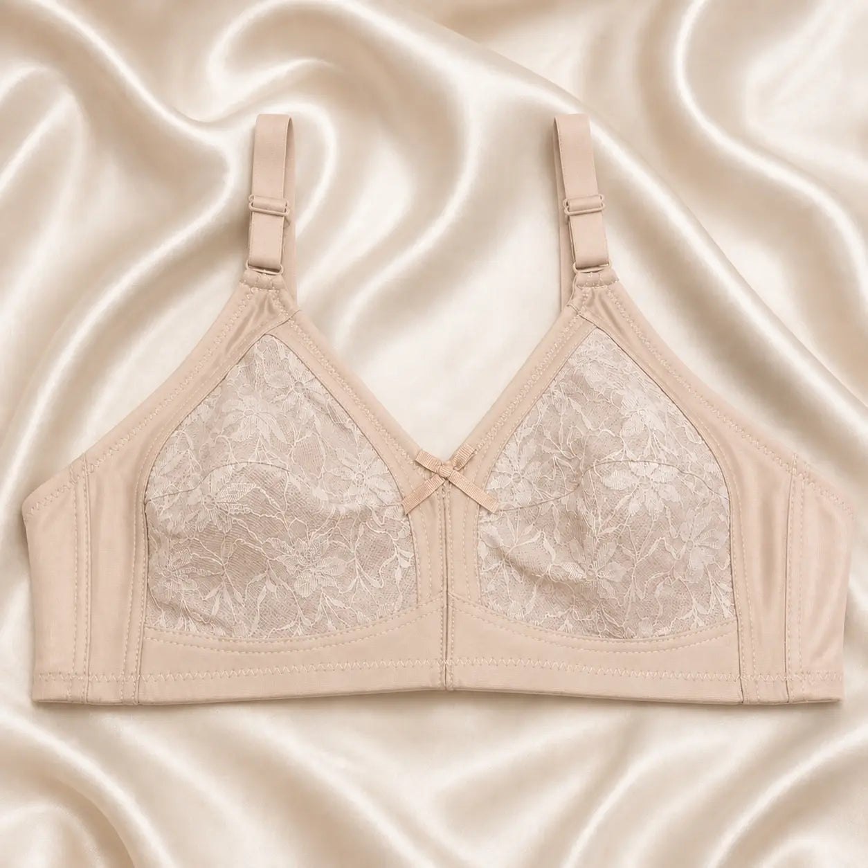 Nazneenah Soft & Light Lace Net Bra