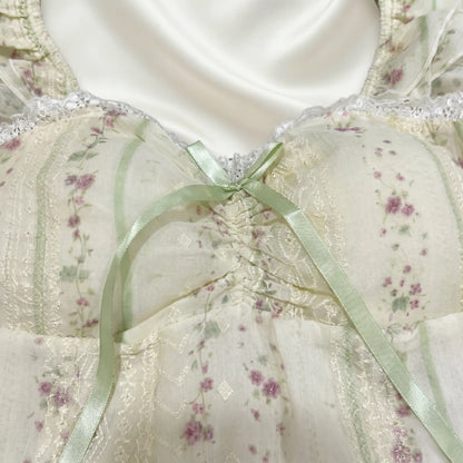 Nazneenah Modern Frill Accent & Waist-Cinch Blouse