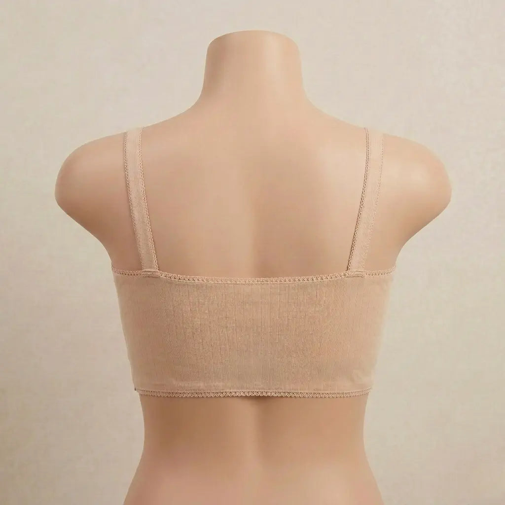 Nazneenah Dual-Option Strapless & Strap Cotton Bra