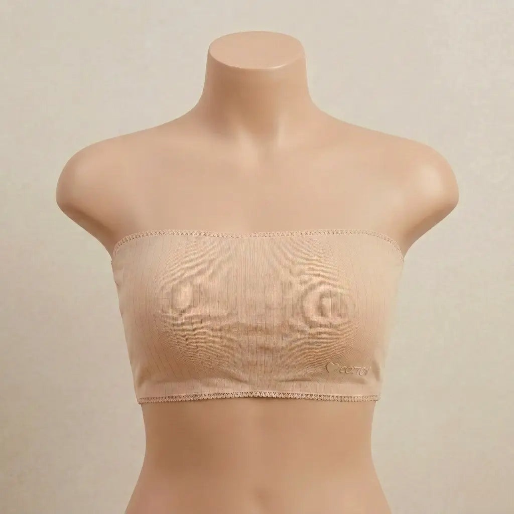 Nazneenah Dual-Option Strapless & Strap Cotton Bra