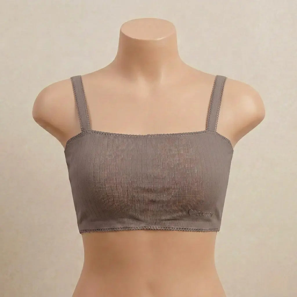 Nazneenah Dual-Option Strapless & Strap Cotton Bra