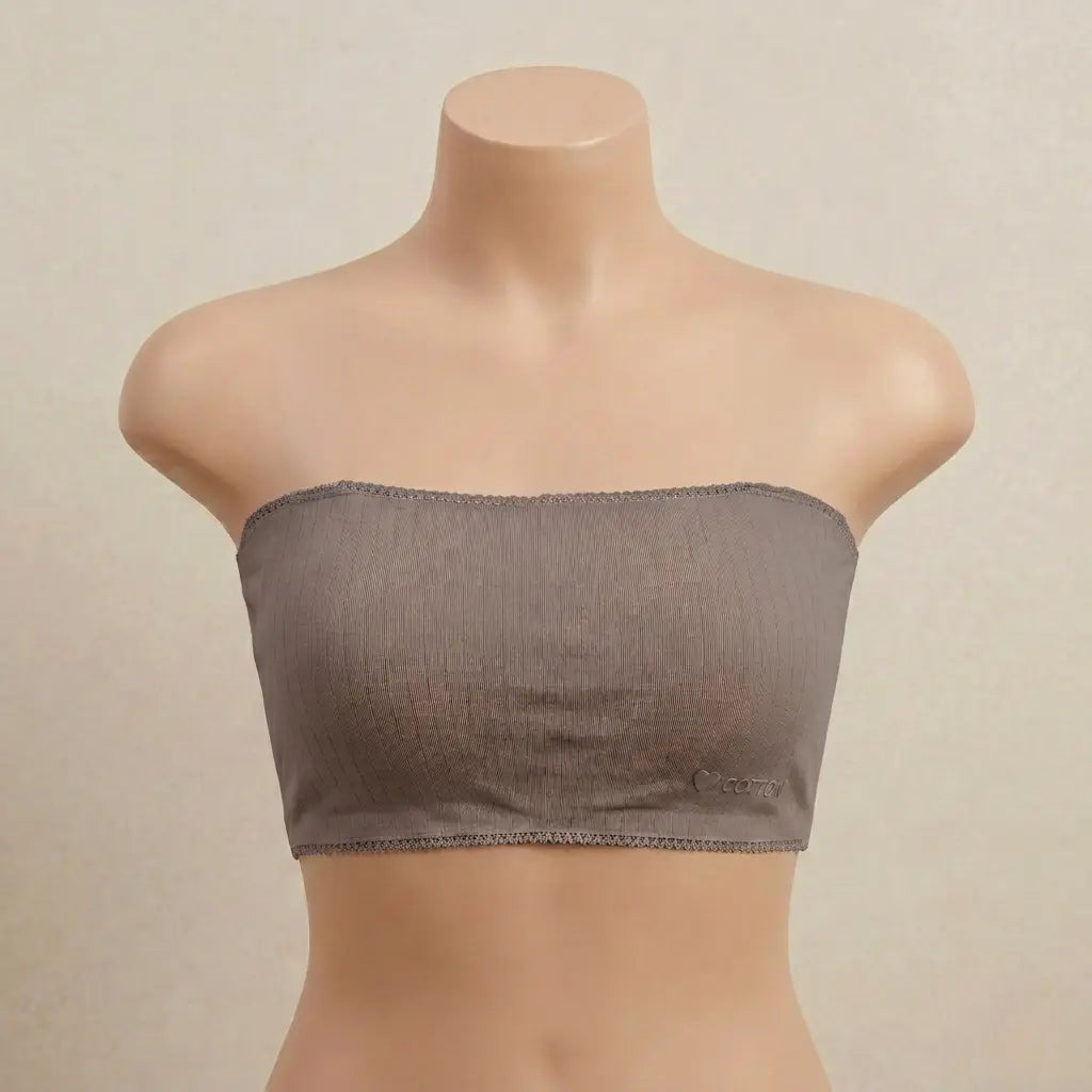 Nazneenah Dual-Option Strapless & Strap Cotton Bra