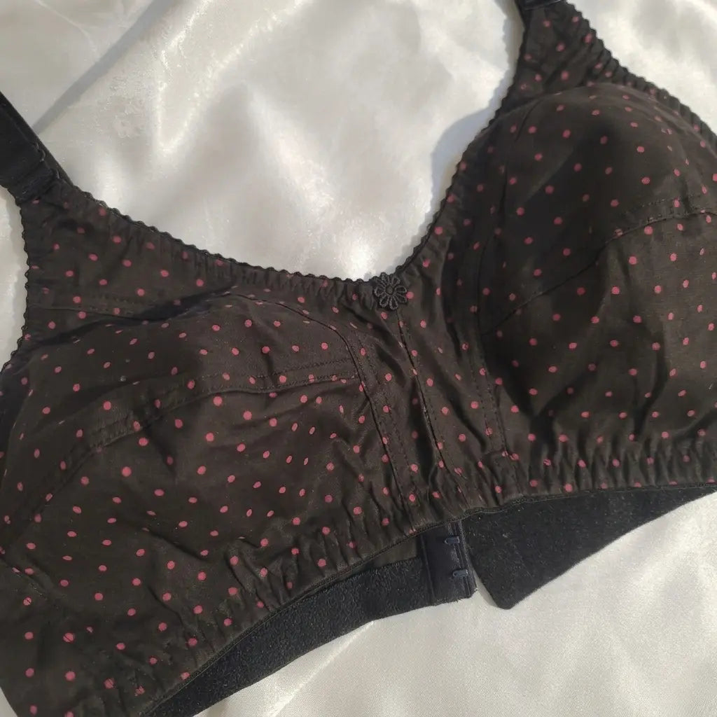 Dotted Cotton Bra for Women – Soft Non-Padded Everyday Comfort Bra | Made in India