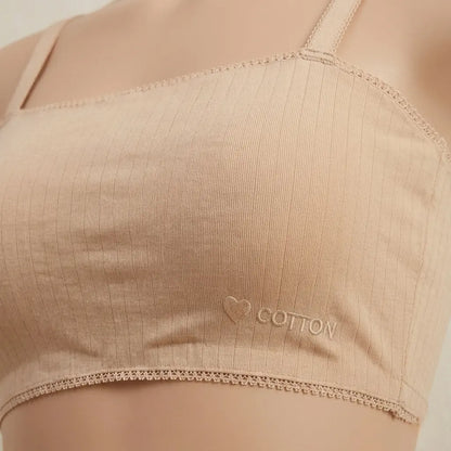 Nazneenah Dual-Option Strapless & Strap Cotton Bra