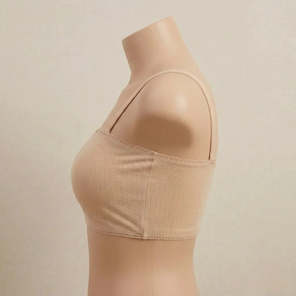 Nazneenah Dual-Option Strapless & Strap Cotton Bra