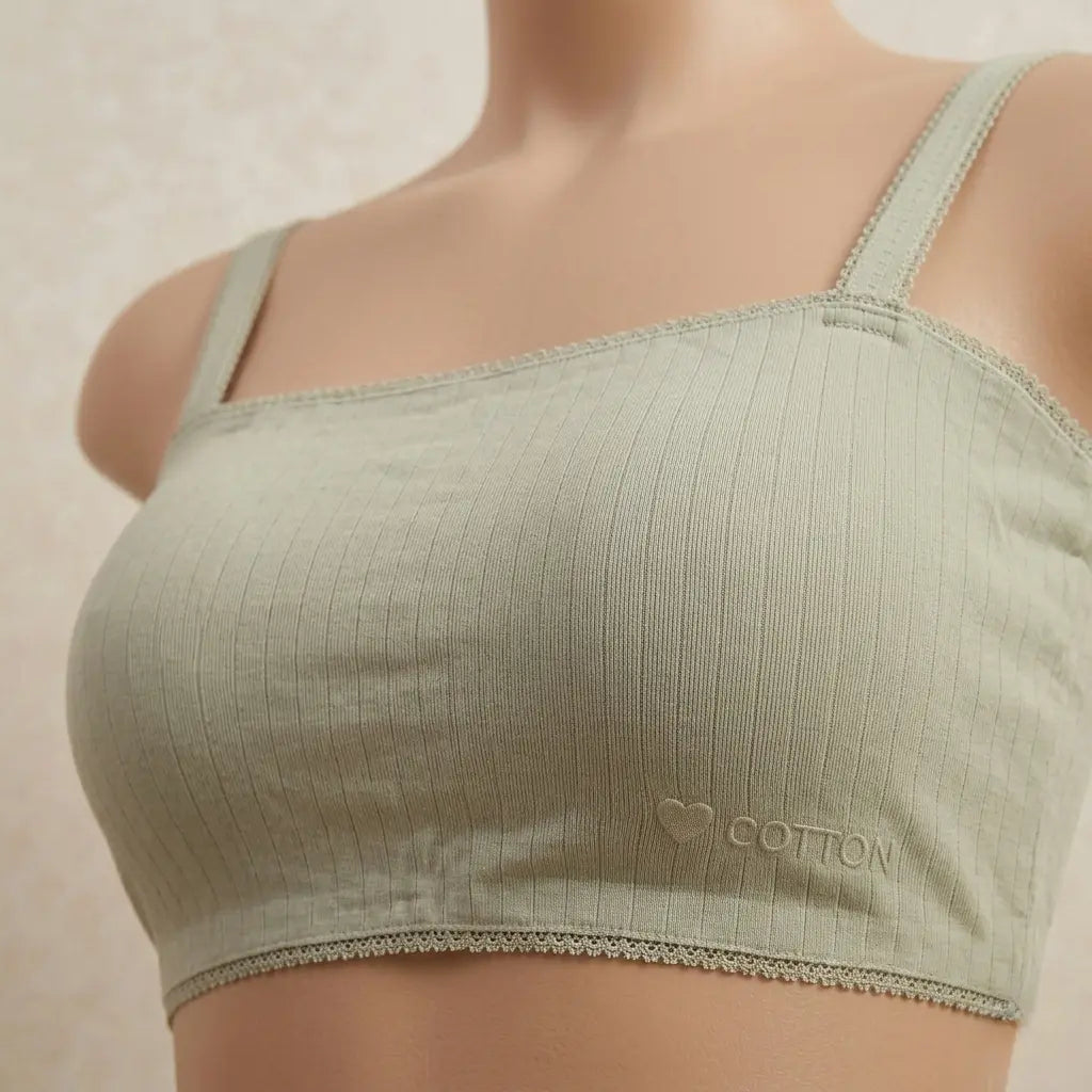 Nazneenah Dual-Option Strapless & Strap Cotton Bra