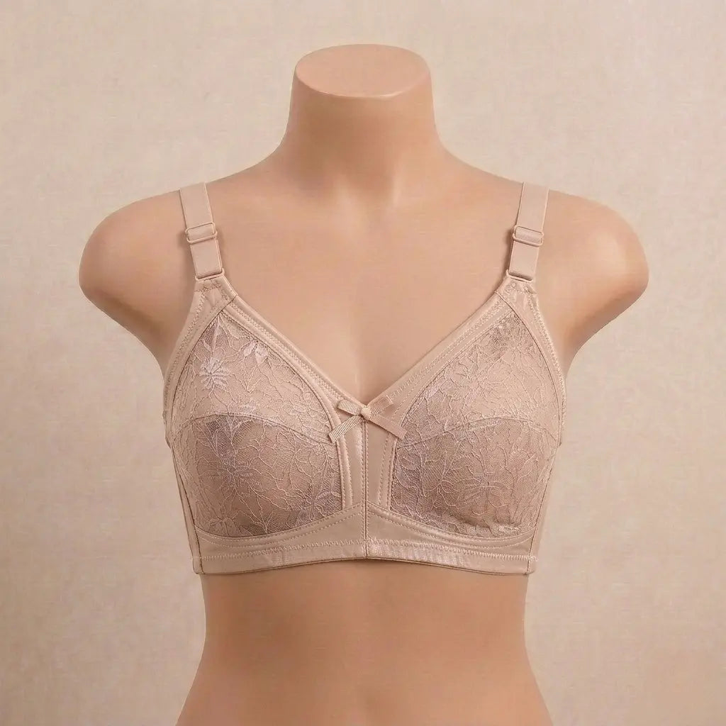 Nazneenah Soft & Light Lace Net Bra