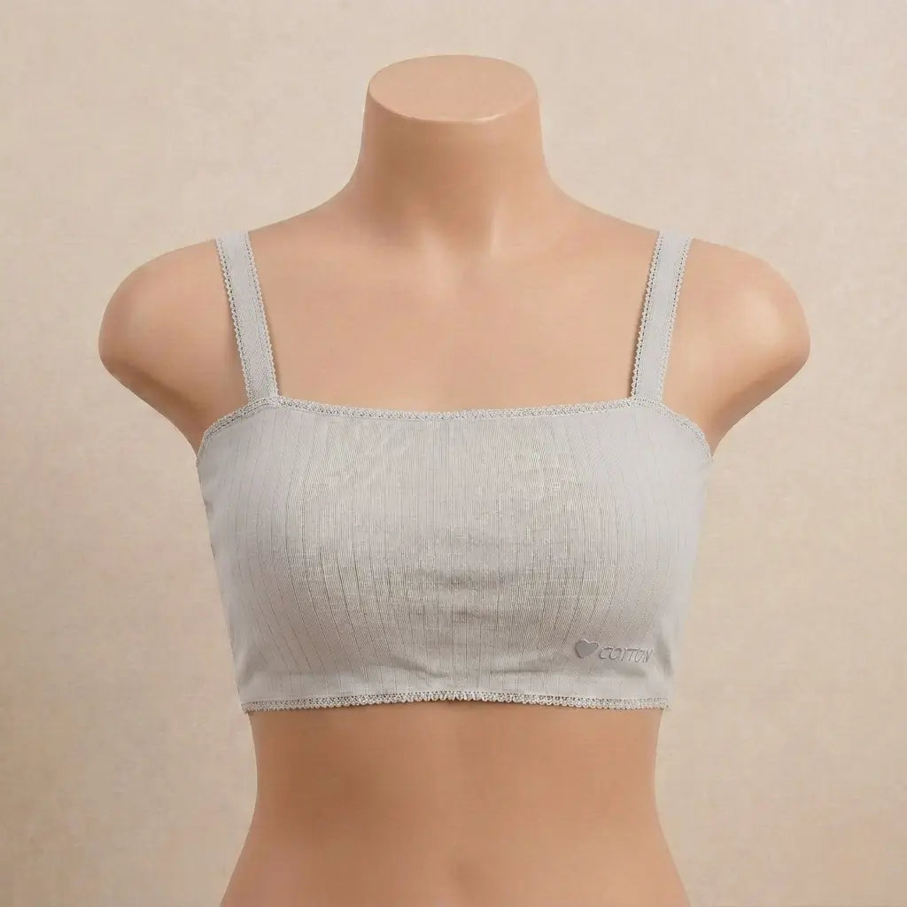 Nazneenah Dual-Option Strapless & Strap Cotton Bra