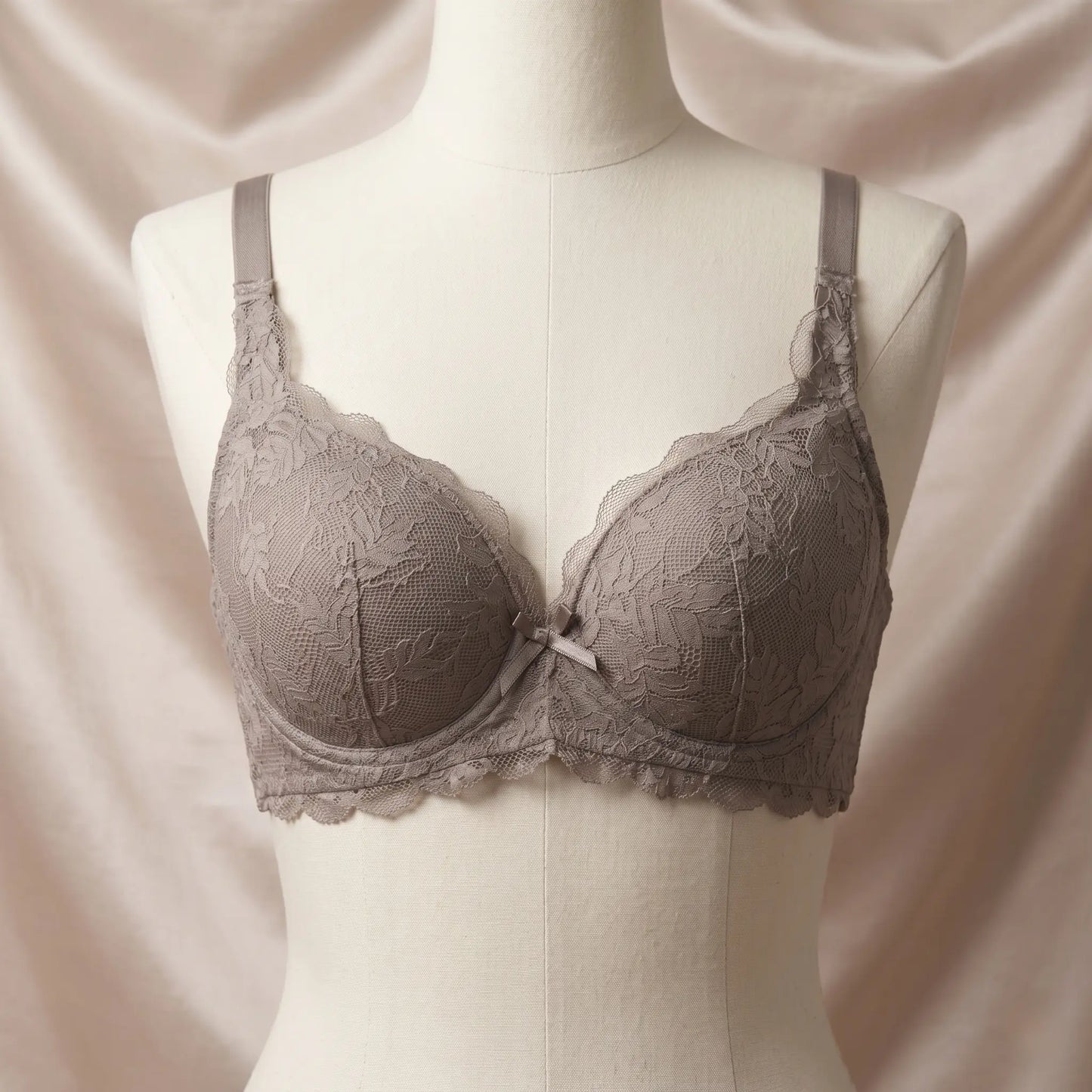 Nazneenah Soft & Light Net Bra with Silicon Support