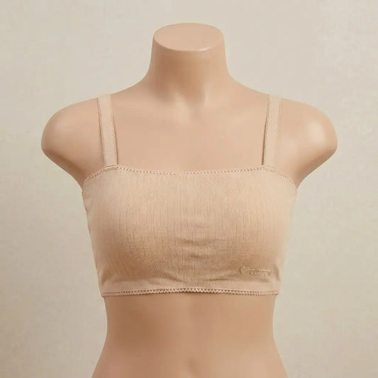 Nazneenah Dual-Option Strapless & Strap Cotton Bra