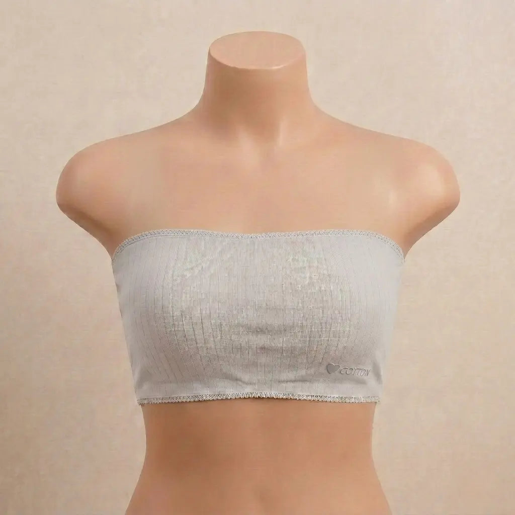 Nazneenah Dual-Option Strapless & Strap Cotton Bra